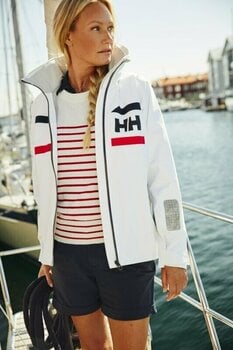 Jacket Helly Hansen Women's Salt Navigator Jacket White XS - 11