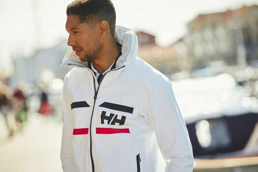 Jacke Helly Hansen Men's Salt Navigator Jacke White M - 12