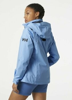 Giacca Helly Hansen Women's Crew Hooded Giacca Bright Blue L - 8