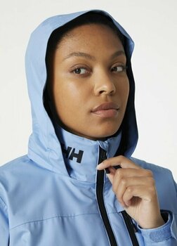 Giacca Helly Hansen Women's Crew Hooded Giacca Bright Blue M - 3