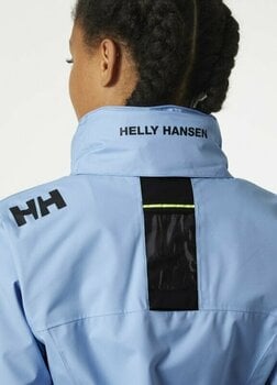 Jacke Helly Hansen Women's Crew Hooded Jacke Bright Blue XL - 4