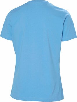 T-Shirt Helly Hansen Women's HH Logo T-Shirt Bright Blue L - 2