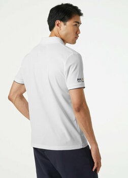 T-Shirt Helly Hansen Men's Ocean Quick-Dry Polo T-Shirt White/Grey L - 6