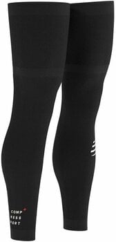 Running leg warmers Compressport Full Legs Black T1 Running leg warmers - 2