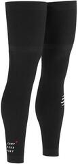 Running leg warmers Compressport Full Legs Black - 1