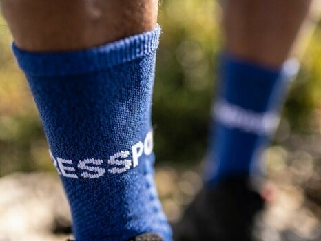 Running socks
 Compressport Ultra Trail Socks Blue Melange T1 Blue Melange T1 Running socks - 3