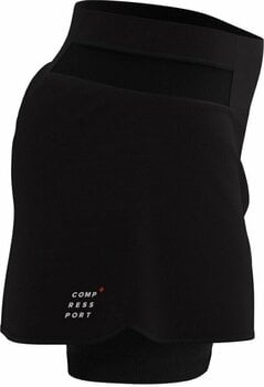 Hardloopshorts Compressport Performance Skirt W Black L Hardloopshorts - 2