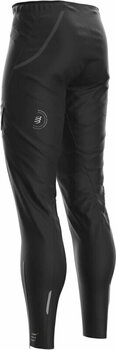Панталони за бягане / клинове Compressport Hurricane Waterproof 10/10 Jacket Black S Панталони за бягане / клинове - 5