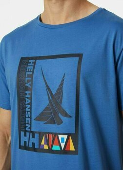 T-Shirt Helly Hansen Men's Shoreline 2.0 T-Shirt Azurite 2XL - 4