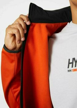 Jacket Helly Hansen Men's HP Windproof Fleece Jacket Patrol Orange XL - 3
