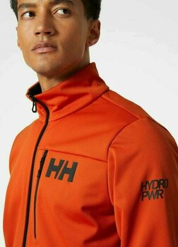 Veste Helly Hansen Men's HP Windproof Fleece Veste Patrol Orange XL - 4