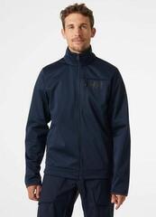 Zeiljas Helly Hansen Men's HP Windproof Fleece Jas Navy S - 4