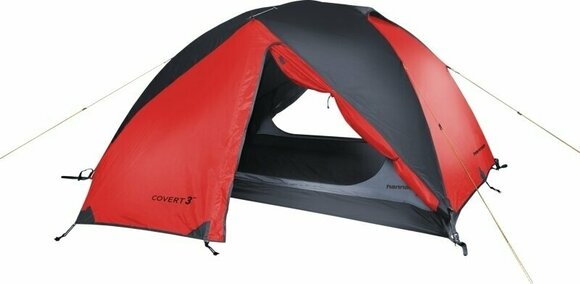Tent Hannah Tent Camping Covert 3 WS Mandarin Red/Dark Shadow Tent - 5