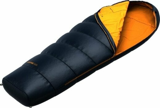 Sleeping Bag Hannah Sleeping Bag Camping Joffre 200 Midnight Navy/Radiant Yellow Sleeping Bag - 2