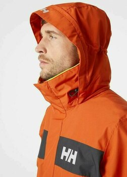 Jacket Helly Hansen Men's Newport Inshore Jacket Patrol Orange L - 3