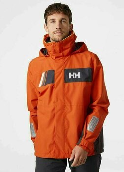 Jacket Helly Hansen Men's Newport Inshore Jacket Patrol Orange L - 6