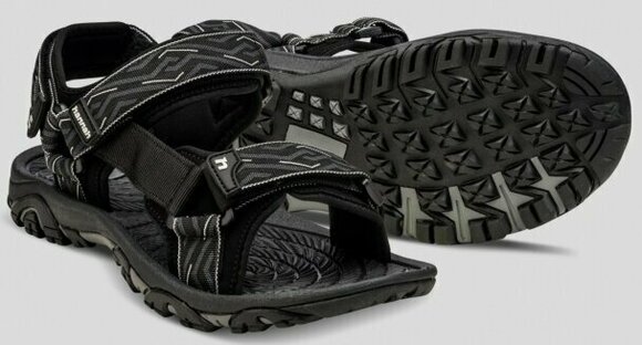 Mens Outdoor Shoes Hannah Sandals Belt Anthracite 40 Mens Outdoor Shoes - 4