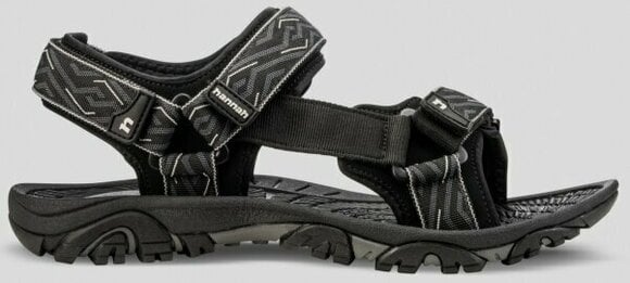 Mens Outdoor Shoes Hannah Sandals Belt Anthracite 44 Mens Outdoor Shoes - 3