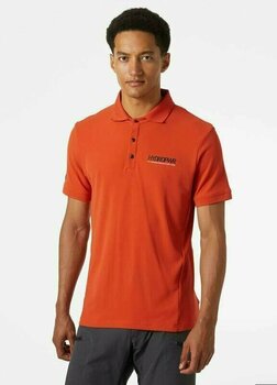 Hemd Helly Hansen Men's HP Race Polo Hemd Patrol Orange XL - 5