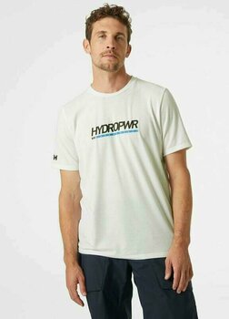 T-Shirt Helly Hansen Men's HP Race T-Shirt White L - 5