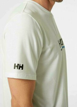 T-Shirt Helly Hansen Men's HP Race T-Shirt White M - 4