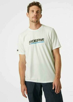 T-Shirt Helly Hansen Men's HP Race T-Shirt White M - 5