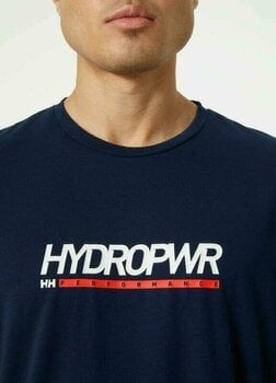 T-Shirt Helly Hansen Men's HP Race T-Shirt Navy S - 3