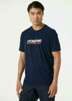 T-Shirt Helly Hansen Men's HP Race T-Shirt Navy S - 5