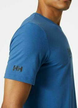 T-Shirt Helly Hansen Men's HP Race T-Shirt Azurite S - 4