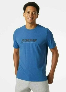 T-Shirt Helly Hansen Men's HP Race T-Shirt Azurite S - 6