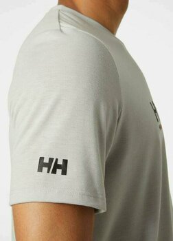 Camisa Helly Hansen Men's HP Race Camisa Grey Fog M - 4