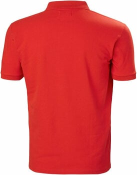T-Shirt Helly Hansen Men's Malcesine Polo T-Shirt Alert Red L - 2