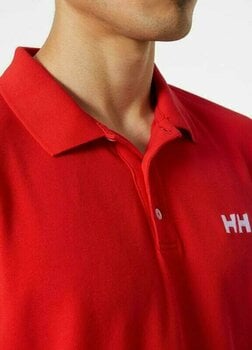 T-Shirt Helly Hansen Men's Malcesine Polo T-Shirt Alert Red L - 3