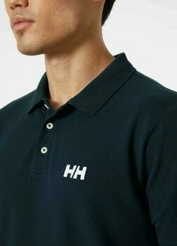 Camisa Helly Hansen Men's Malcesine Polo Camisa Navy L - 3