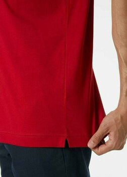 T-Shirt Helly Hansen Men's Jersey Polo T-Shirt Red S - 4