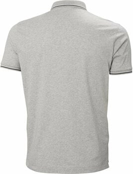 T-Shirt Helly Hansen Men's Jersey Polo T-Shirt Grey Melange S - 2