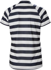 Hemd Helly Hansen Women's Siren 1/2 Zip Quick-Dry Navy Stripe - 1