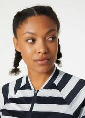 Hemd Helly Hansen Women's Siren 1/2 Zip Quick-Dry Navy Stripe - 2