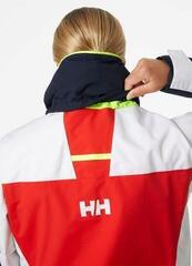 Bunda Helly Hansen Women's Newport Coastal Sailing Alert Red - 3