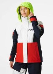 Bunda Helly Hansen Women's Newport Regatta Sailing Alert Red - 7