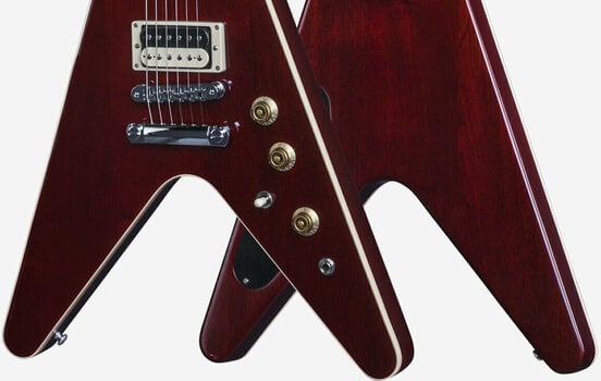 Електрическа китара Gibson Flying V Pro 2016 T Wine Red - 2