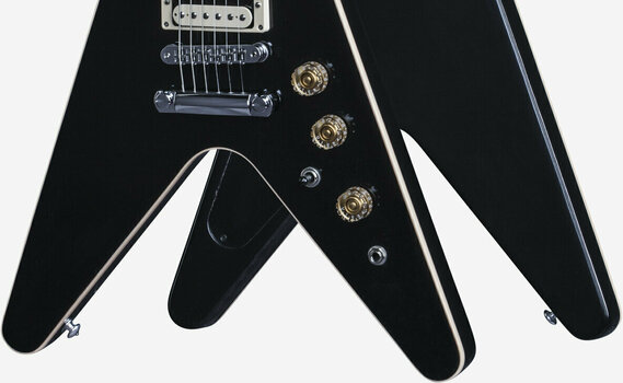 Elektrische gitaar Gibson Flying V Pro 2016 HP Ebony - 6