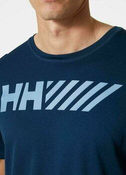 T-Shirt Helly Hansen Men's Lifa Tech Graphic T-Shirt Black 2XL - 3