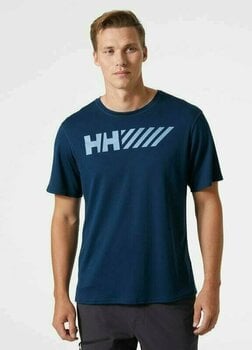 T-Shirt Helly Hansen Men's Lifa Tech Graphic T-Shirt Black 2XL - 4