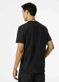 Outdoor T-Shirt Helly Hansen Men's Move Cotton T-Shirt Black S T-Shirt - 6