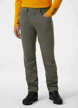 Outdoor Pants Helly Hansen Men's Holmen 5 Pocket Hiking Pants Beluga 2XL Outdoor Pants - 6