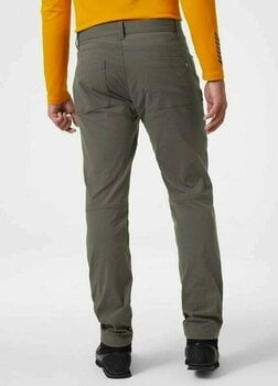 Outdoor Pants Helly Hansen Men's Holmen 5 Pocket Hiking Pants Beluga 2XL Outdoor Pants - 7
