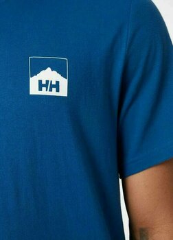 Outdoorové tričko Helly Hansen Men's Nord Graphic HH T-Shirt Deep Fjord 2XL Tričko - 3