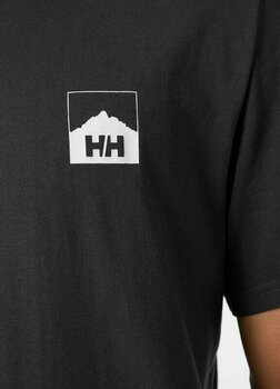 Koszula outdoorowa Helly Hansen Men's Nord Graphic HH T-Shirt Ebony S Podkoszulek - 4