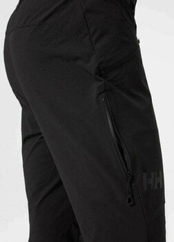 Calças de exterior Helly Hansen Men's Rask Light Softshell Pants Black 2XL Calças de exterior - 3